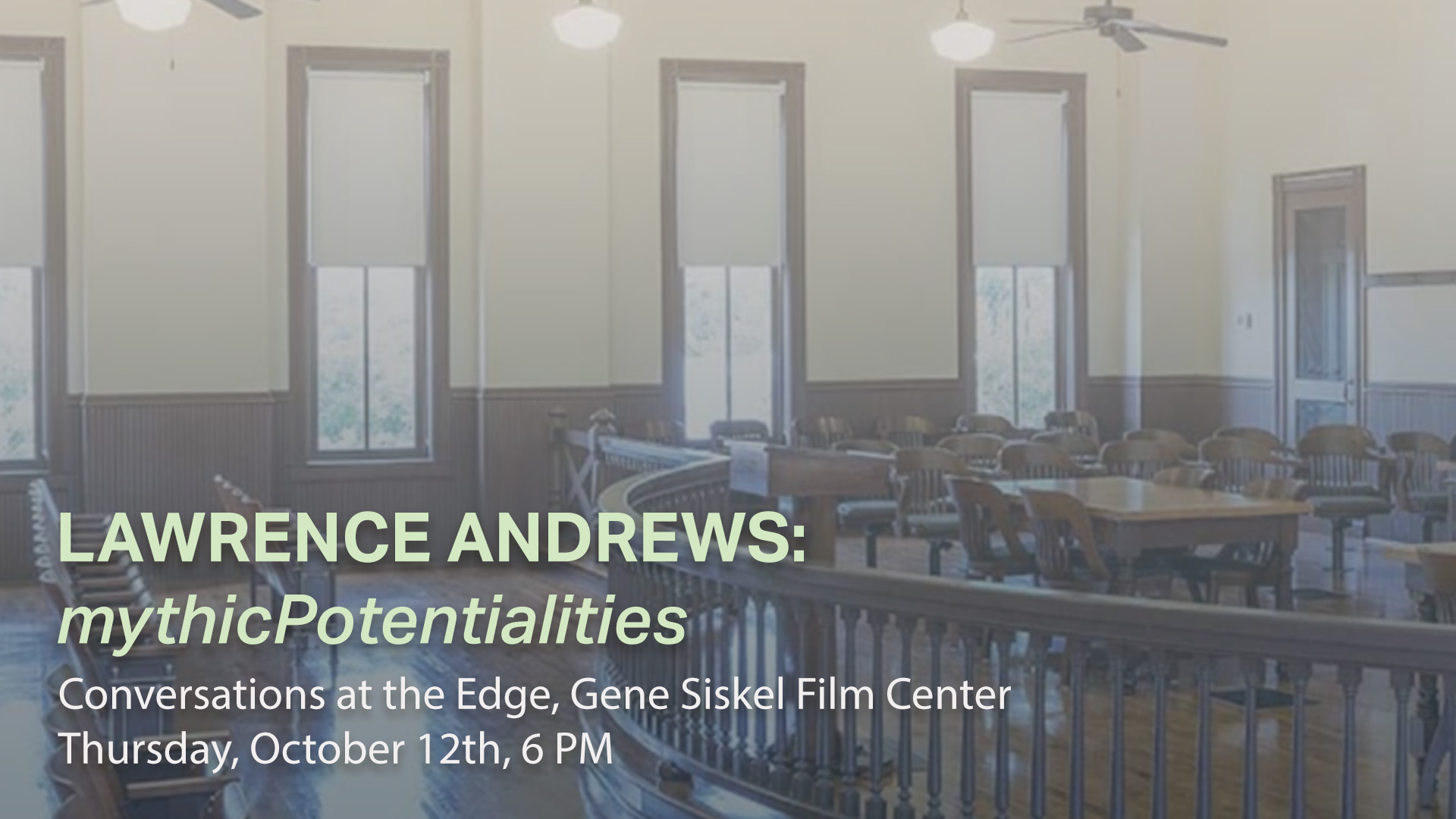 CATE: Lawrence Andrews: mythicPotentialities