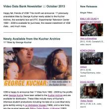 VDB Newsletter ::: October 2013