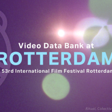 Video Data Bank at International Film Festival Rotterdam